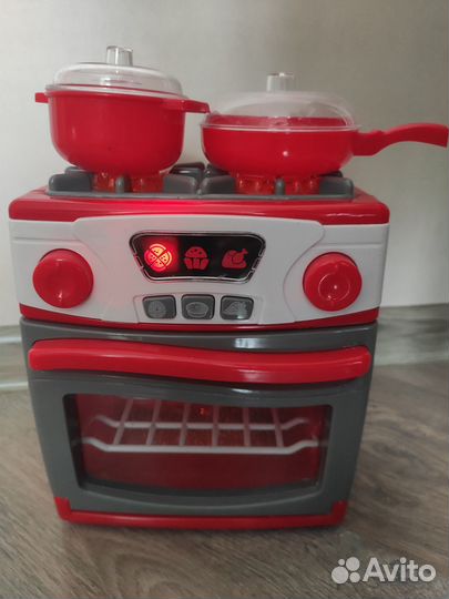 Плита игрушечная, касса игрушечная