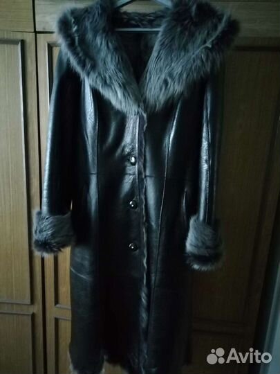 Дубленка натуральная женская 46 48