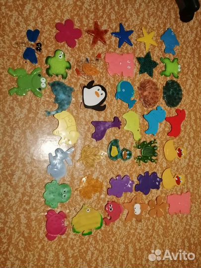 Мини коврики для ванной 38шт