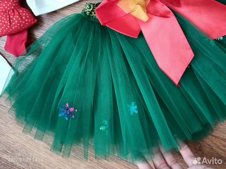 Наряд новогодний 74 80 86