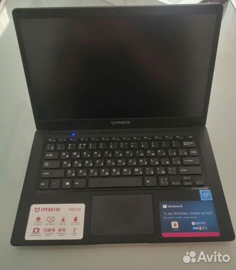Ноутбук 14,1” irbis NB248 /SSD 128 + M2/ 4GB/ W10
