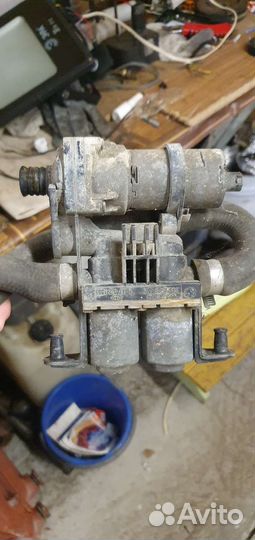 Клапана печки на bmw e39,е38,е53 с доп помпой