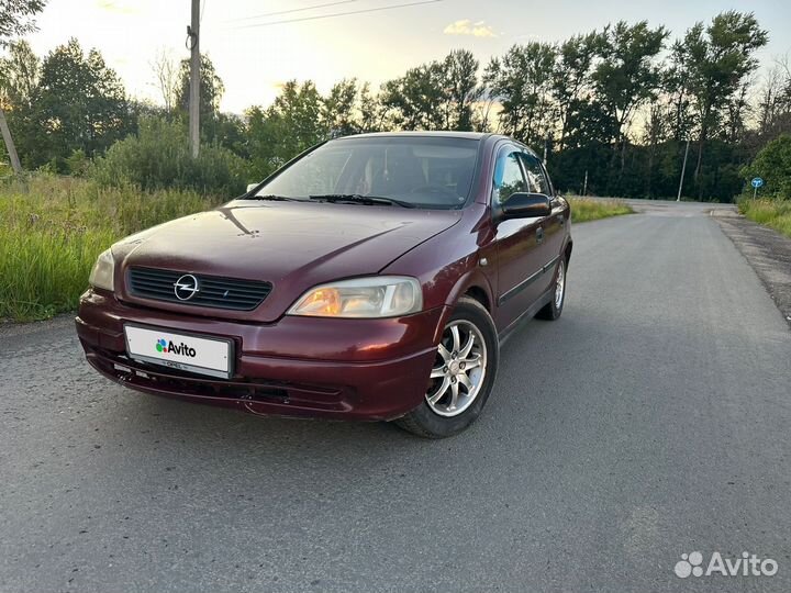 Opel Astra 1.6 МТ, 2001, 200 000 км