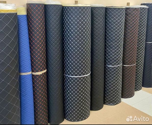 Экокожа, Велюр стеганые продажа оптом и в розницу