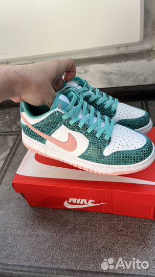 Кеды Nike Dunk Low “Snakeskin”