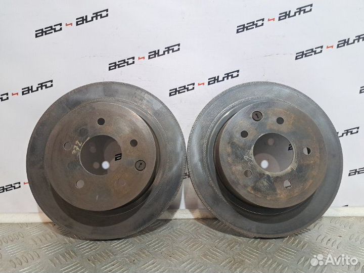 Диск тормозной задний Nissan X-Trail TNT31 2.5