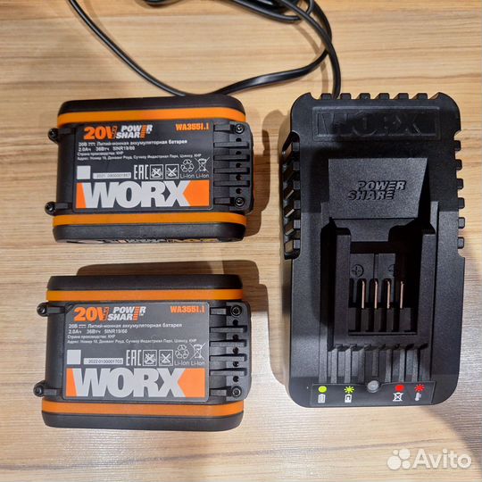 Аккумуляторная дрель шуруповерт Worx