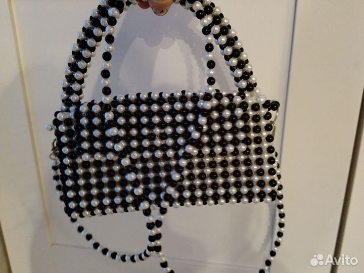 Сумка из бусин ручной работы