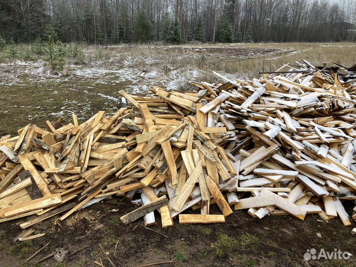 Дрова горбыль пиленый