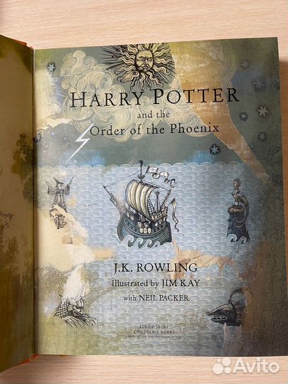 Harry Potter and the order of the fhoenix (илл Jim