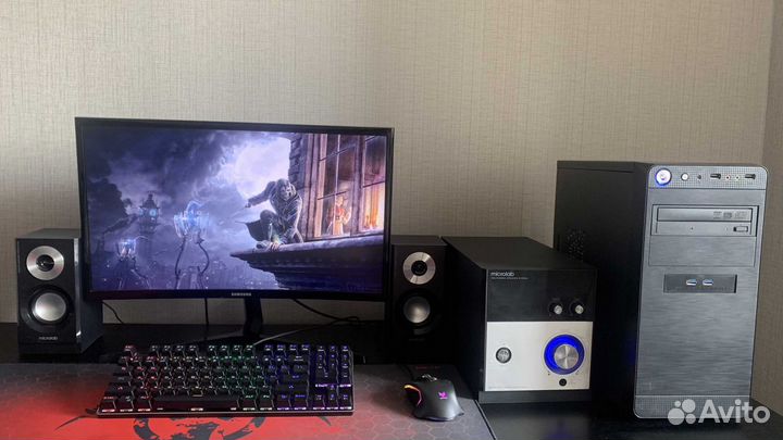 Игровой Intel i3-4160 nvidia GTX 650 4GB SSD 256GB