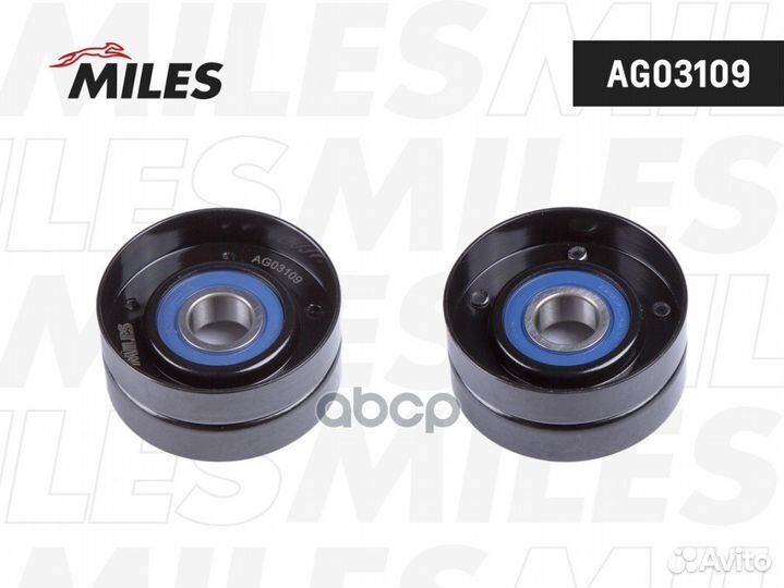 AG03109 miles Ролик натяжителя приводного ремня