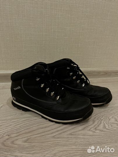Ботинки Timberland мужские черные размер 40