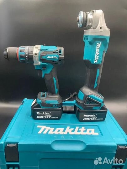 Новый набор Makita 2в1 Болгарка+Шуруповерт