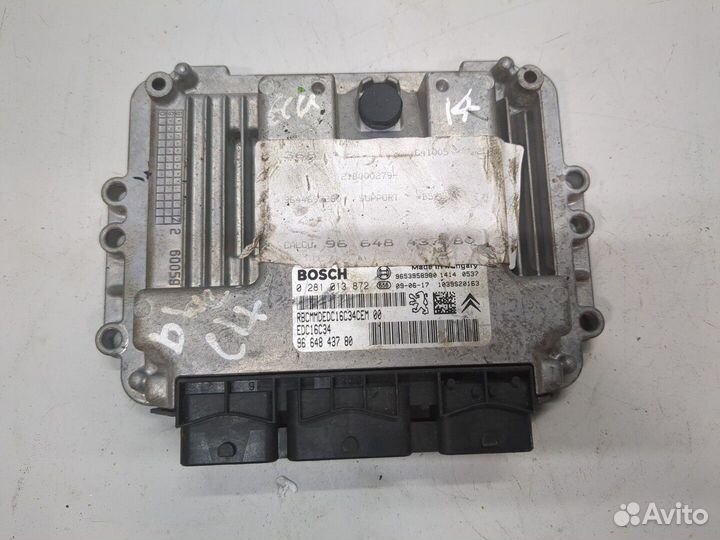 Блок управления двигателем Citroen C4 Picasso, 201