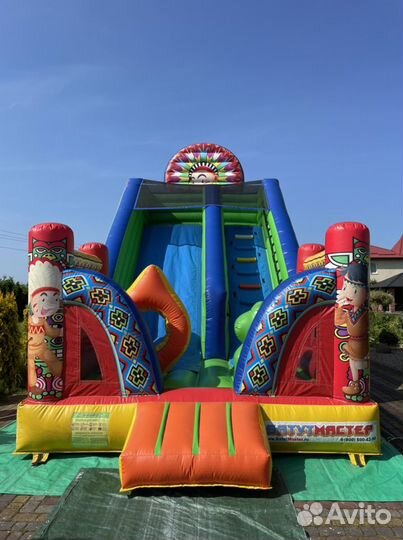 Аренда надувного батута (горки)