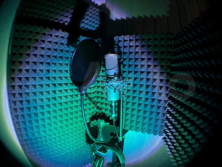 Студия звукозаписи acrylicstudio, 15 м²