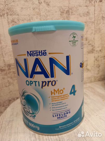 Детская смесь Нан оптипро 4