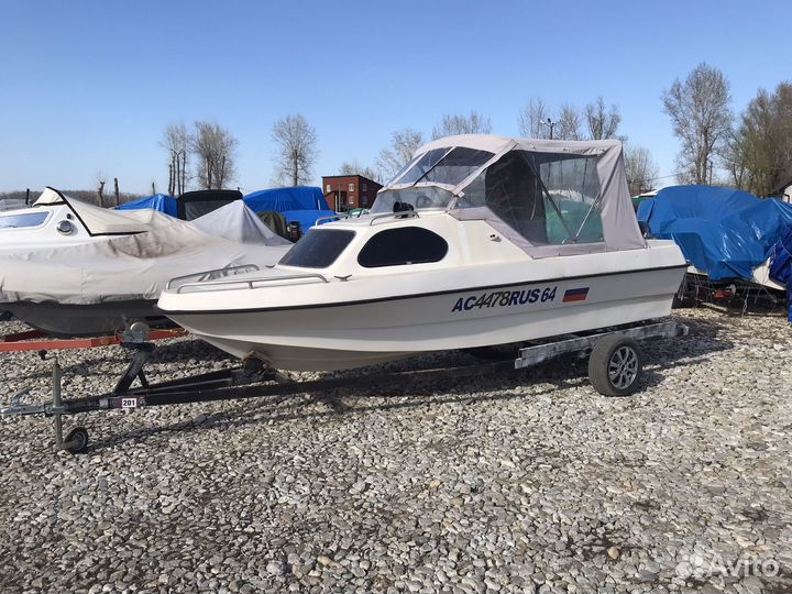 Каютный катер Нептун 500 без мотора