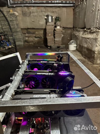 Майнинг риг rtx 3070ti