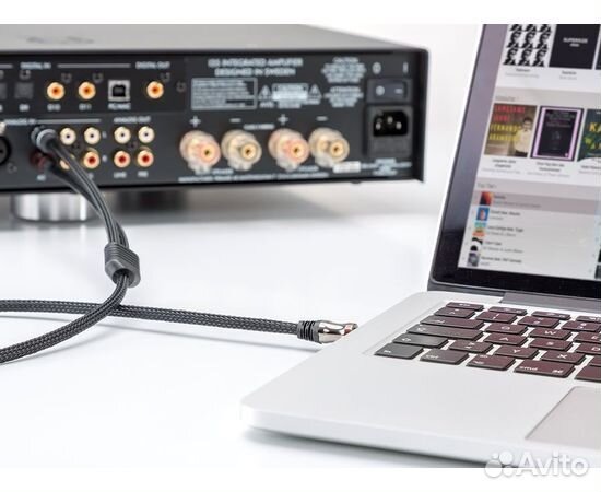 Аудио кабель Eagle Deluxe Mini (m) 2xRCA 3,2m