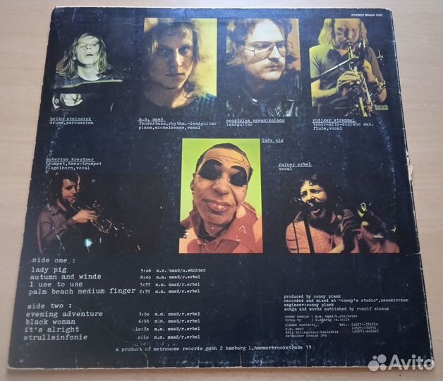 Creative Rock – Lady Pig (1974) LP / Rare Kraut