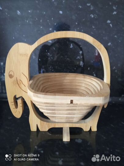 Ваза для фруктов (дерево)