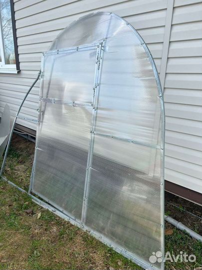 Теплица поликарбонат бу