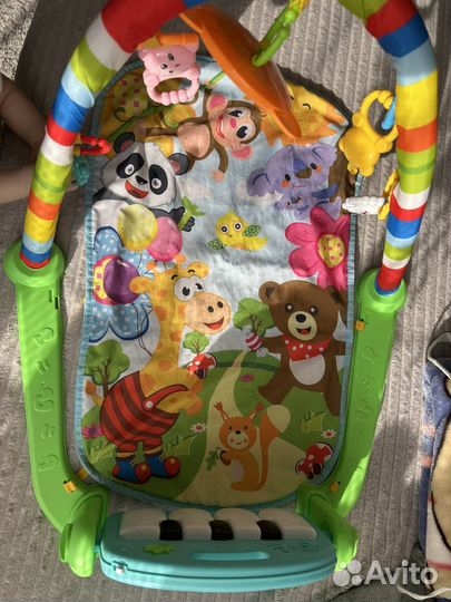 Развивающий коврик с пианино