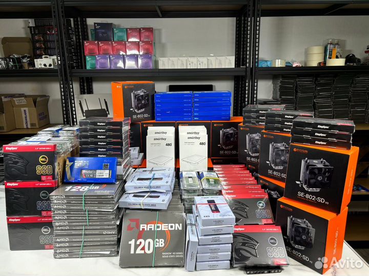 SSD (SATA 2.5, M2 nvme), комплектующие оптом