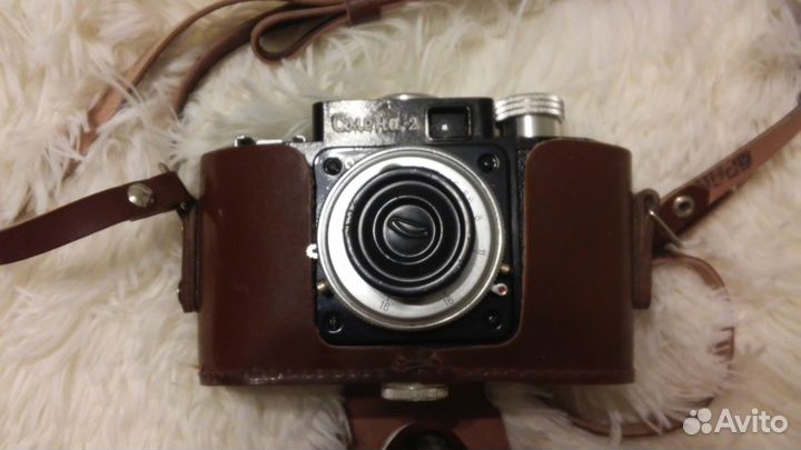 Фотоаппарат Смена 2 с кофрой