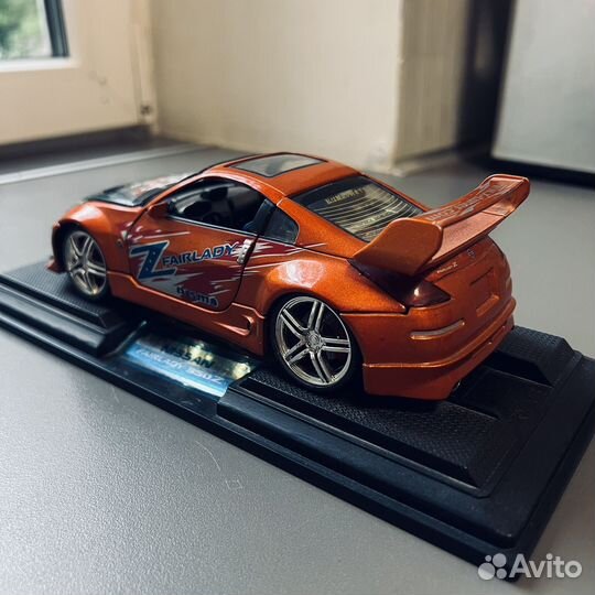 Kentoys 1/24 Nissan 350 z Fairlady модель игрушка