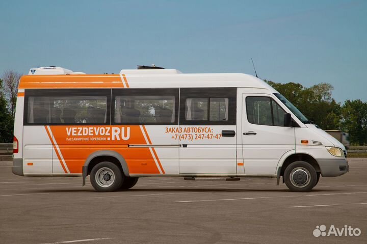 Заказ микроавтобуса 19 мест