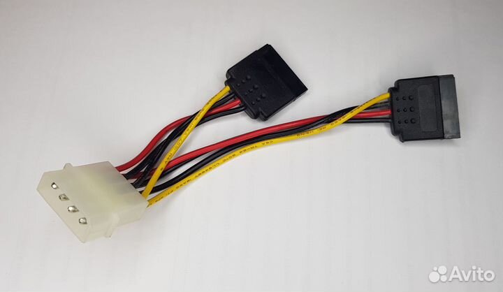 Переходник питания Molex 2xsata