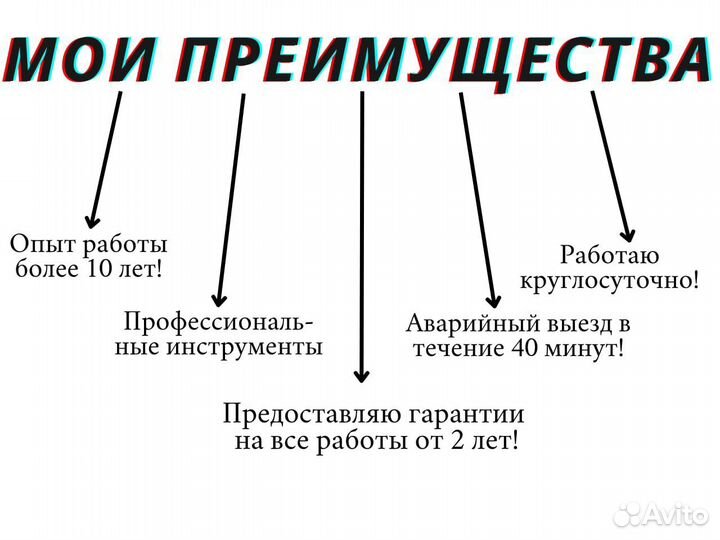 Сантехник/Мастер на час/Электрик