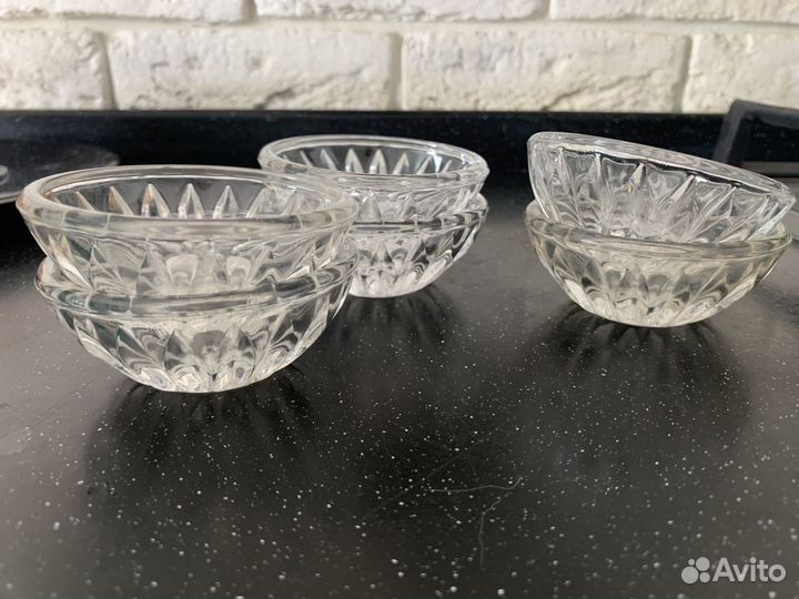 Солонки/соусницы/пиалы, стекло, СССР