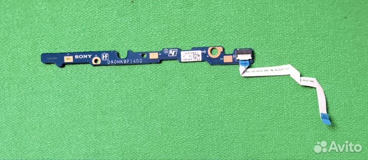 Плата кнопки включения Sony Vaio SVF152A29V