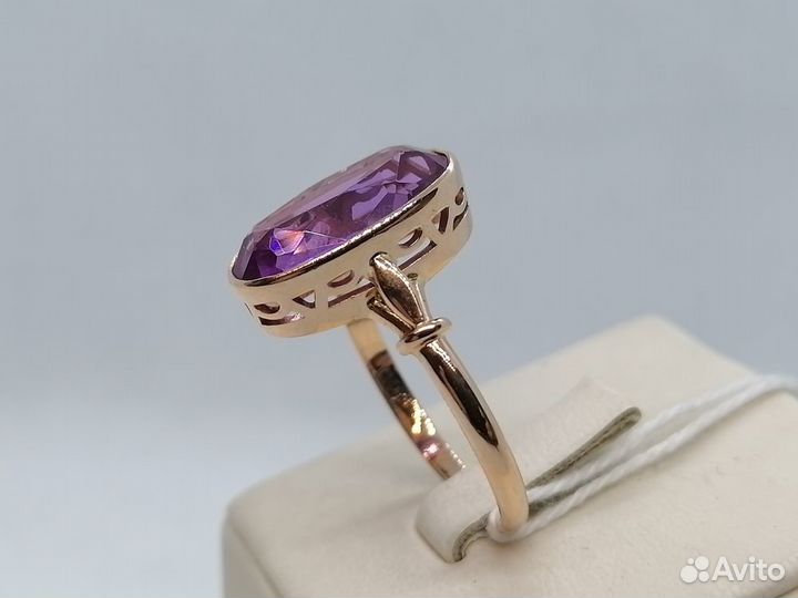 Золотое кольцо С камнем (Au 583) (Ахт)