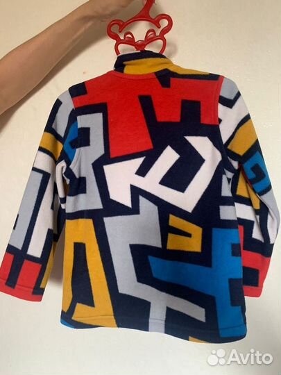 Флисовая кофта на замке