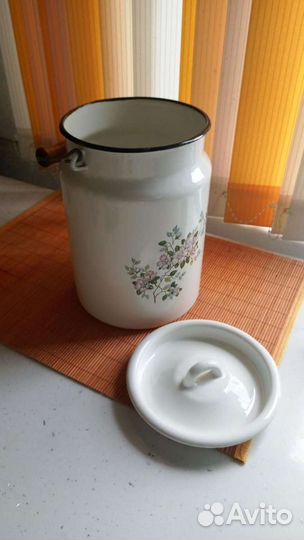 Бидон эмалированный СССР