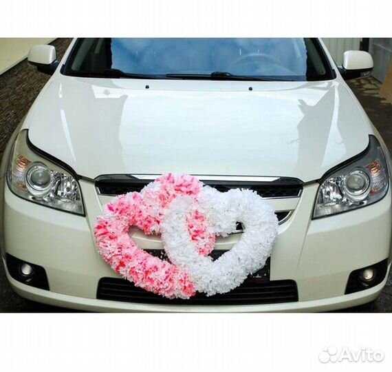 Свадебные украшения на машину продажа