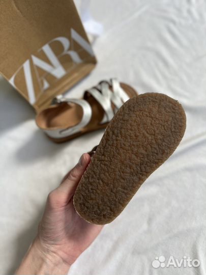 Сандалии для девочки 21 размер zara