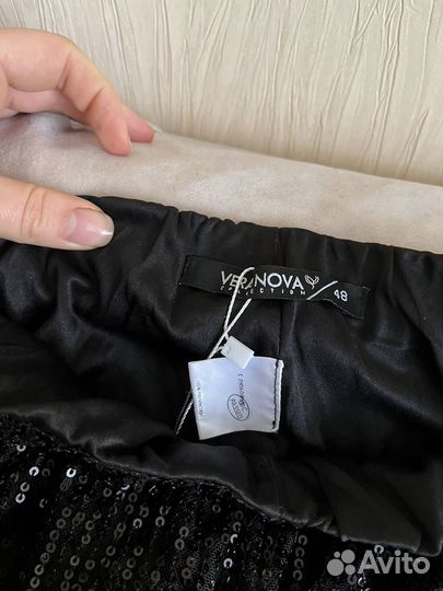 Блестящие штаны с пайетками