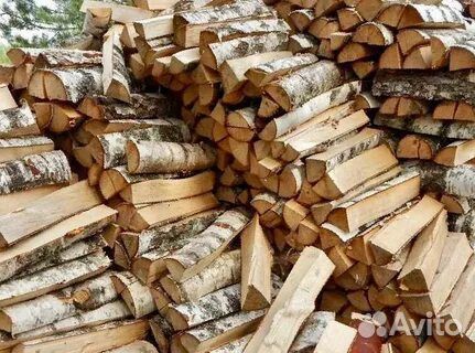 Дрова колотые сухие