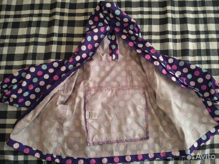 Плащ дождевик детский 86 92