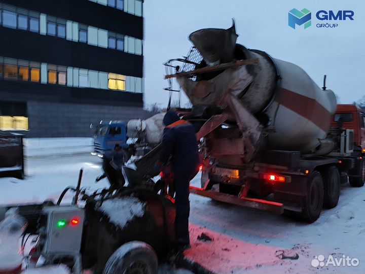 Бетон всех марок миксером