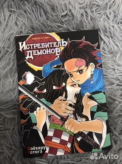 Манга истребитель демонов
