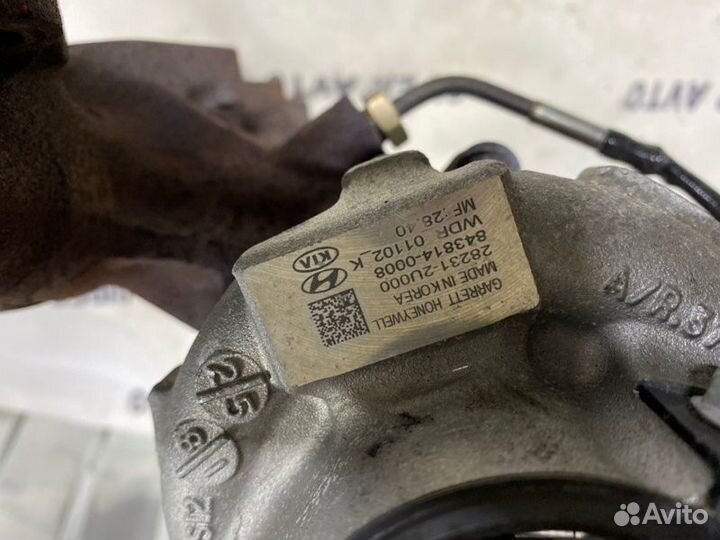 Турбина Kia Sportage 4QL D4FE 2019