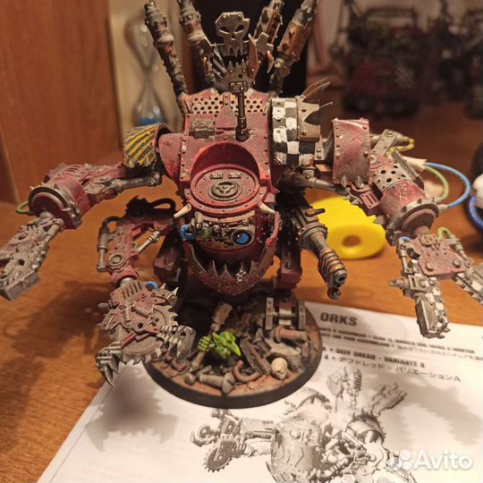 Warhammer 40000 ork deff dread