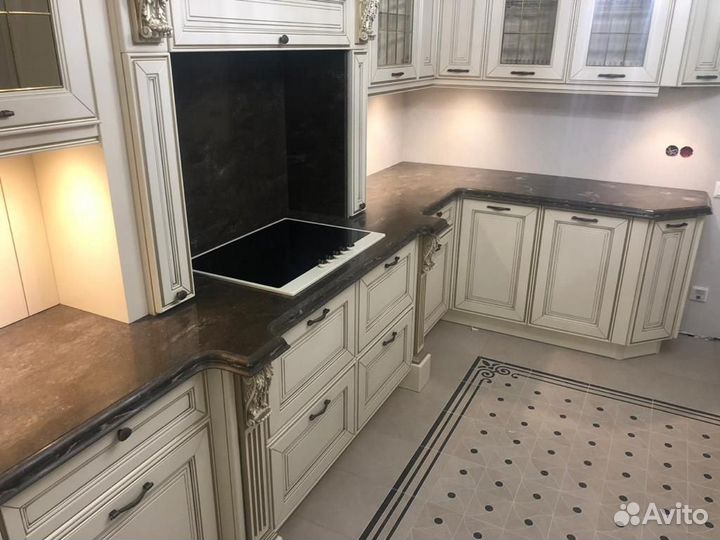 Столешница из искусственного камня с замером